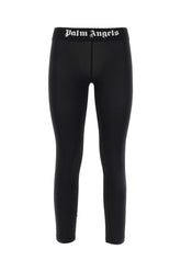 Black stretch nylon blend leggings -  | High Quality Luxury Handbag Shop