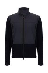 Navy blue cotton Tricot cardigan -  | High Quality Luxury Handbag Shop