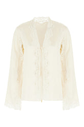 Ivory viscose blouse -  | High Quality Luxury Handbag Shop