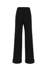 Slate stretch viscose blend pants -  | High Quality Luxury Handbag Shop