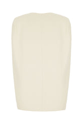 Sand stretch viscose blend vest -  | High Quality Luxury Handbag Shop