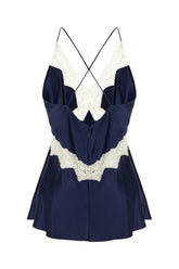 Blue viscose top -  | High Quality Luxury Handbag Shop