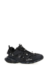 Black mesh and rubber Track sneakers -  | High Quality Luxury Handbag Shop