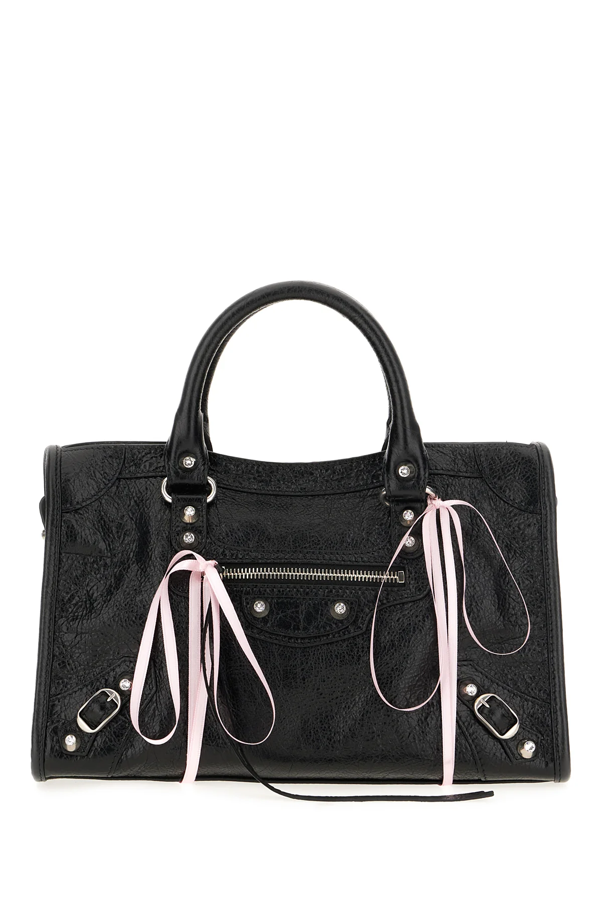 Black leather small Le City handbag -  | High Quality Luxury Handbag Shop
