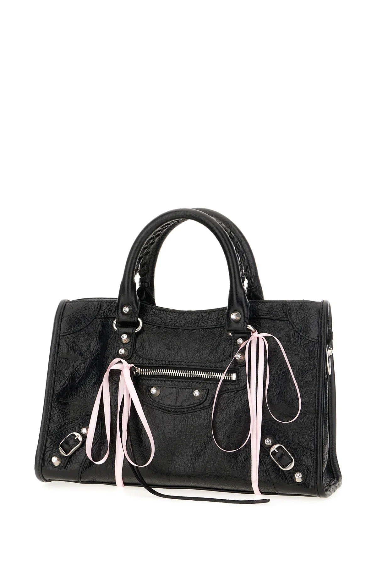 Black leather small Le City handbag -  | High Quality Luxury Handbag Shop