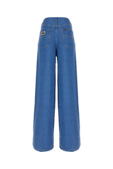 Blue lyocell blend jeans -  | High Quality Luxury Handbag Shop