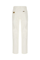 Jeans in denim bianco -  | High Quality Luxury Handbag Shop