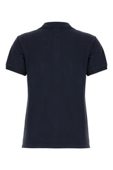 Midnight blue piquet polo shirt -  | High Quality Luxury Handbag Shop