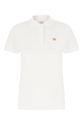 White piquet polo shirt -  | High Quality Luxury Handbag Shop