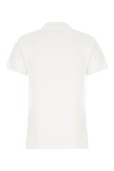 White piquet polo shirt -  | High Quality Luxury Handbag Shop