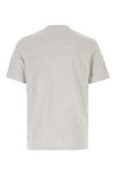Melange grey cotton t-shirt -  | High Quality Luxury Handbag Shop