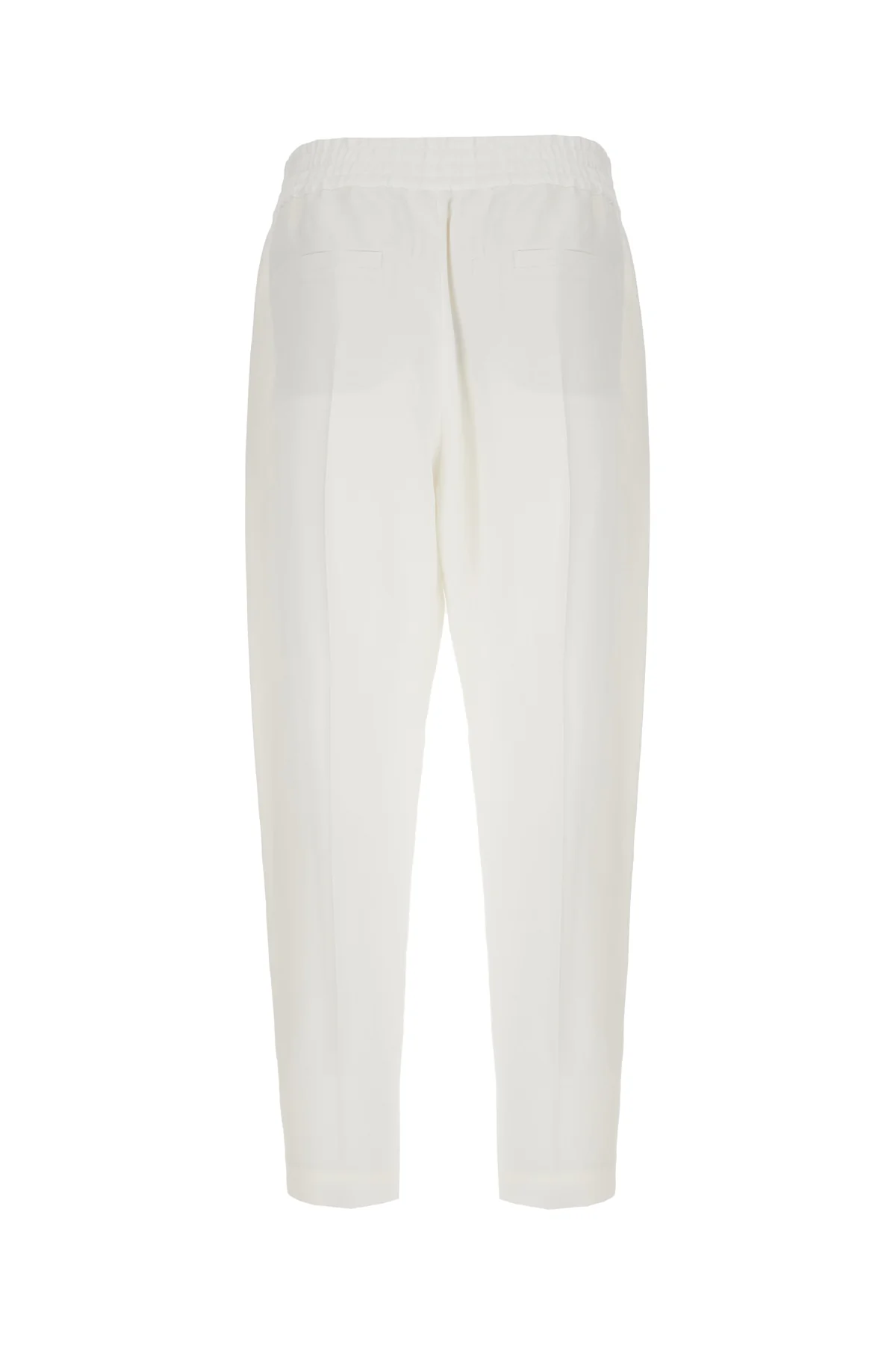 Pantalone in misto viscosa bianco -  | High Quality Luxury Handbag Shop