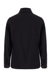 Midnight blue polyester blend jacket -  | High Quality Luxury Handbag Shop