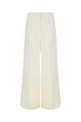 Ivory viscose pants -  | High Quality Luxury Handbag Shop
