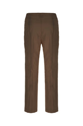 Brown silk pant -  | High Quality Luxury Handbag Shop