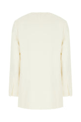 Ivory viscose blazer -  | High Quality Luxury Handbag Shop