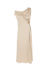Cappuccino acetate blend dress -  | High Quality Luxury Handbag Shop