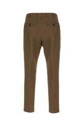 Brown cotton blend pants -  | High Quality Luxury Handbag Shop