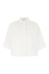 White poplin shirt -  | High Quality Luxury Handbag Shop