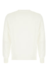 White cotton sweater -  | High Quality Luxury Handbag Shop