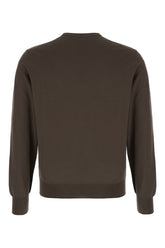 Brown cotton sweater -  | High Quality Luxury Handbag Shop