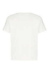T-shirt in cotone stretch bianco -  | High Quality Luxury Handbag Shop