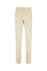 Sand stretch cotton blend pants -  | High Quality Luxury Handbag Shop