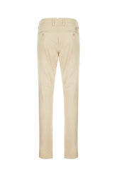 Sand stretch cotton blend pants -  | High Quality Luxury Handbag Shop