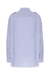 Printed poplin shirt -  | High Quality Luxury Handbag Shop