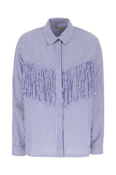 Printed poplin shirt -  | High Quality Luxury Handbag Shop