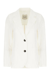 White cotton blazer -  | High Quality Luxury Handbag Shop