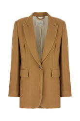 Camel viscose blazer -  | High Quality Luxury Handbag Shop