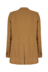 Camel viscose blazer -  | High Quality Luxury Handbag Shop