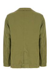 Green cotton blazer -  | High Quality Luxury Handbag Shop