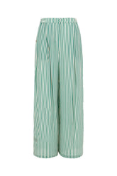 Printed viscose blend pants -  | High Quality Luxury Handbag Shop