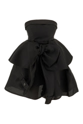 Black polyester dress -  | High Quality Luxury Handbag Shop