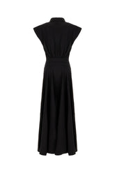 Black cotton dress -  | High Quality Luxury Handbag Shop