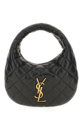 Black nappa leather Icarino shoulder bag -  | High Quality Luxury Handbag Shop
