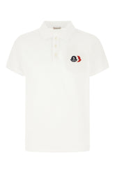 White piquet polo shirt -  | High Quality Luxury Handbag Shop