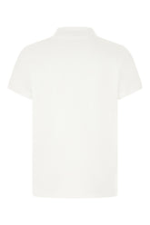 White piquet polo shirt -  | High Quality Luxury Handbag Shop