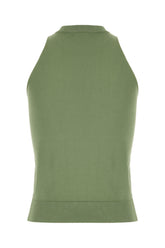 Green cotton top -  | High Quality Luxury Handbag Shop