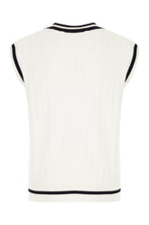 White cotton vest -  | High Quality Luxury Handbag Shop