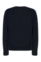 Midnight blue cotton sweater -  | High Quality Luxury Handbag Shop