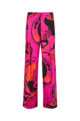 Printed silk pants -  | High Quality Luxury Handbag Shop
