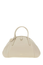 Grey leather handbag -  | High Quality Luxury Handbag Shop
