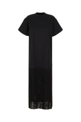 Black cotton oversize t-shirt -  | High Quality Luxury Handbag Shop