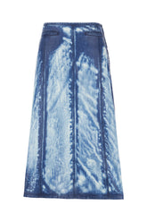 Printed lyocell skirt -  | High Quality Luxury Handbag Shop