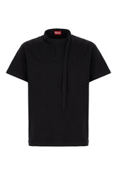 Black cotton t-shirt -  | High Quality Luxury Handbag Shop