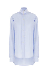 Embroidered poplin shirt -  | High Quality Luxury Handbag Shop