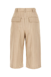 Embroidered stretch polyester blend bermuda shorts -  | High Quality Luxury Handbag Shop